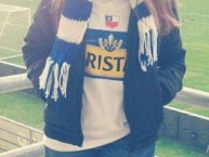 Hincha - Tribunera - Chica - Fanatica de la Barra: Los Cruzados • Club: Universidad Católica