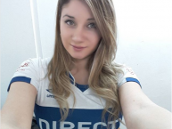 Hincha - Tribunera - Chica - Fanatica de la Barra: Los Cruzados • Club: Universidad Católica