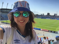 Hincha - Tribunera - Chica - Fanatica de la Barra: Los Cruzados • Club: Universidad Católica