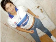 Hincha - Tribunera - Chica - Fanatica de la Barra: Los Cruzados • Club: Universidad Católica