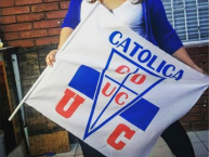 Hincha - Tribunera - Chica - Fanatica de la Barra: Los Cruzados • Club: Universidad Católica