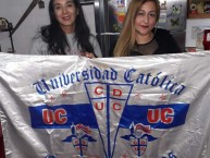 Hincha - Tribunera - Chica - Fanatica de la Barra: Los Cruzados • Club: Universidad Católica