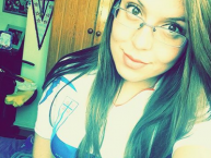 Hincha - Tribunera - Chica - Fanatica de la Barra: Los Cruzados • Club: Universidad Católica