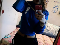 Hincha - Tribunera - Chica - Fanatica de la Barra: Los Cruzados • Club: Universidad Católica