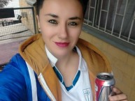 Hincha - Tribunera - Chica - Fanatica de la Barra: Los Cruzados • Club: Universidad Católica