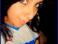 Hincha - Tribunera - Chica - Fanatica de la Barra: Los Cruzados • Club: Universidad Católica