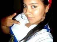 Hincha - Tribunera - Chica - Fanatica de la Barra: Los Cruzados • Club: Universidad Católica