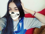 Hincha - Tribunera - Chica - Fanatica de la Barra: Los Cruzados • Club: Universidad Católica