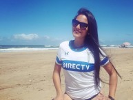 Hincha - Tribunera - Chica - Fanatica de la Barra: Los Cruzados • Club: Universidad Católica