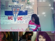 Hincha - Tribunera - Chica - Fanatica de la Barra: Los Cruzados • Club: Universidad Católica