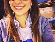 Hincha - Tribunera - Chica - Fanatica de la Barra: Los Cruzados • Club: Universidad Católica