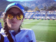 Hincha - Tribunera - Chica - Fanatica de la Barra: Los Cruzados • Club: Universidad Católica