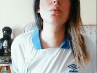 Hincha - Tribunera - Chica - Fanatica de la Barra: Los Cruzados • Club: Universidad Católica