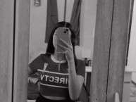 Hincha - Tribunera - Chica - Fanatica de la Barra: Los Cruzados &bull; Club: Universidad Católica &bull; País: Chile