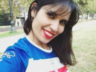 Hincha - Tribunera - Chica - Fanatica de la Barra: Los Cruzados • Club: Universidad Católica