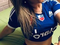 Hincha - Tribunera - Chica - Fanatica de la Barra: Los de Abajo • Club: Universidad de Chile - La U