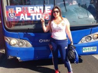 Hincha - Tribunera - Chica - Fanatica de la Barra: Los de Abajo • Club: Universidad de Chile - La U