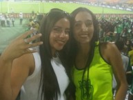 Hincha - Tribunera - Chica - Fanatica de la Barra: Los del Sur • Club: Atlético Nacional