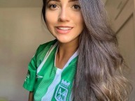 Hincha - Tribunera - Chica - Fanatica de la Barra: Los del Sur • Club: Atlético Nacional