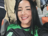 Hincha - Tribunera - Chica - Fanatica de la Barra: Los del Sur • Club: Atlético Nacional • País: Colombia