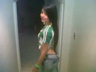 Hincha - Tribunera - Chica - Fanatica de la Barra: Los del Sur • Club: Atlético Nacional