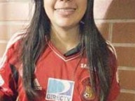 Hincha - Tribunera - Chica - Fanatica de la Barra: Los Demonios Rojos • Club: Caracas