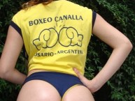 Hincha - Tribunera - Chica - Fanatica de la Barra: Los Guerreros • Club: Rosario Central