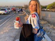 Hincha - Tribunera - Chica - Fanatica de la Barra: Los Piratas Celestes de Alberdi &bull; Club: Belgrano &bull; País: Argentina