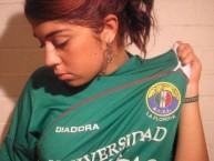 Hincha - Tribunera - Chica - Fanatica de la Barra: Los Tanos • Club: Audax Italiano