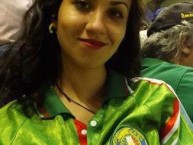 Hincha - Tribunera - Chica - Fanatica de la Barra: Los Tanos • Club: Audax Italiano