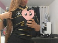 Hincha - Tribunera - Chica - Fanatica de la Barra: Loucos pelo Botafogo • Club: Botafogo