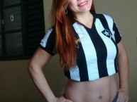 Hincha - Tribunera - Chica - Fanatica de la Barra: Loucos pelo Botafogo • Club: Botafogo • País: Brasil