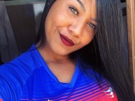 Hincha - Tribunera - Chica - Fanatica de la Barra: Movimento Turma Tricolor • Club: Bahia