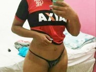 Hincha - Tribunera - Chica - Fanatica de la Barra: Nação 12 • Club: Flamengo • País: Brasil