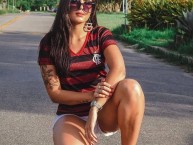 Hincha - Tribunera - Chica - Fanatica de la Barra: Nação 12 • Club: Flamengo • País: Brasil