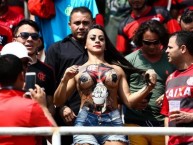 Hincha - Tribunera - Chica - Fanatica de la Barra: Nação 12 • Club: Flamengo • País: Brasil