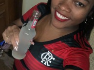 Hincha - Tribunera - Chica - Fanatica de la Barra: Nação 12 • Club: Flamengo • País: Brasil