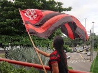 Hincha - Tribunera - Chica - Fanatica de la Barra: Nação 12 • Club: Flamengo