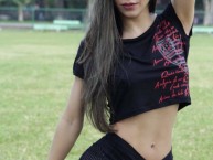 Hincha - Tribunera - Chica - Fanatica de la Barra: Nação 12 • Club: Flamengo