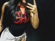 Hincha - Tribunera - Chica - Fanatica de la Barra: Nação 12 • Club: Flamengo