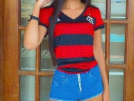 Hincha - Tribunera - Chica - Fanatica de la Barra: Nação 12 • Club: Flamengo • País: Brasil