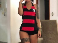 Hincha - Tribunera - Chica - Fanatica de la Barra: Nação 12 • Club: Flamengo • País: Brasil