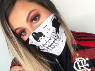 Hincha - Tribunera - Chica - Fanatica de la Barra: Nação 12 • Club: Flamengo