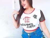 Hincha - Tribunera - Chica - Fanatica de la Barra: Nação 12 • Club: Flamengo • País: Brasil