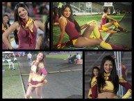 Hincha - Tribunera - Chica - Fanatica de la Barra: Revolución Vinotinto Sur • Club: Tolima