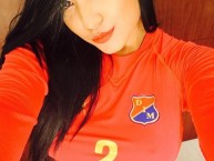 Hincha - Tribunera - Chica - Fanatica de la Barra: Rexixtenxia Norte • Club: Independiente Medellín