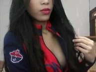 Hincha - Tribunera - Chica - Fanatica de la Barra: Rexixtenxia Norte • Club: Independiente Medellín