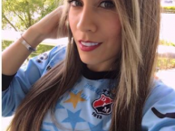 Hincha - Tribunera - Chica - Fanatica de la Barra: Rexixtenxia Norte • Club: Independiente Medellín