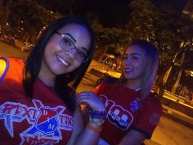 Hincha - Tribunera - Chica - Fanatica de la Barra: Rexixtenxia Norte • Club: Independiente Medellín