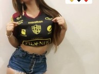 Hincha - Tribunera - Chica - Fanatica de la Barra: Sur Oscura • Club: Barcelona Sporting Club • País: Ecuador